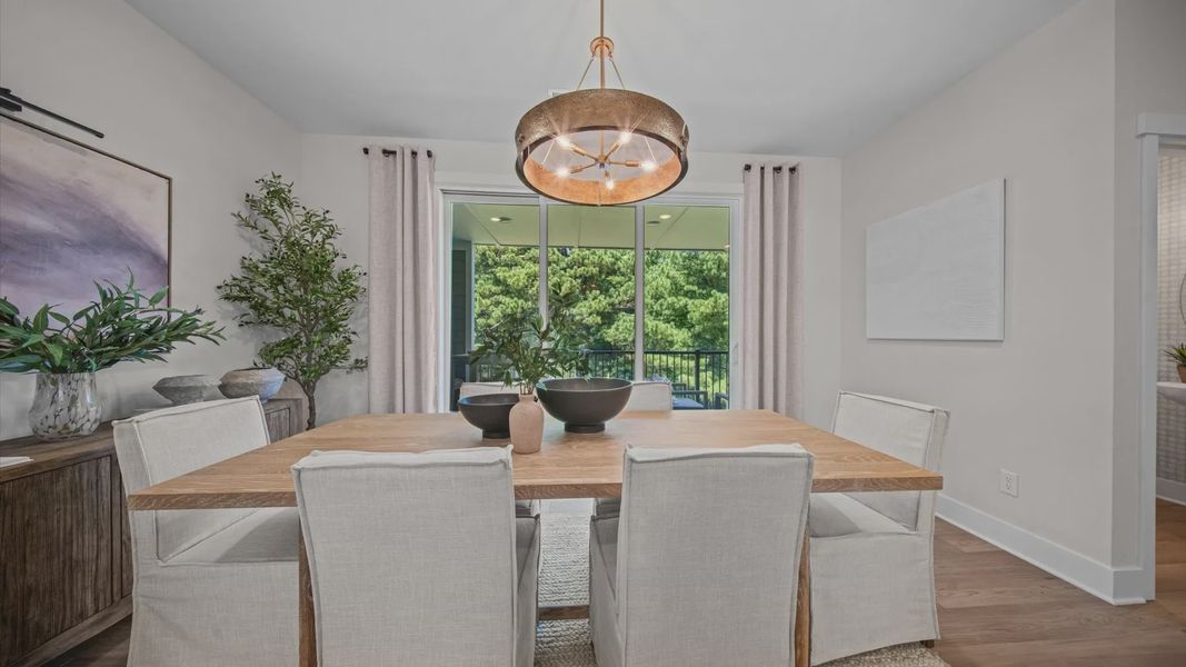 Furnished interior view inside a new home in Bayberry, Raleigh (Image 29). Furnished interior view inside a new home in Bayberry, Raleigh (Image 29).