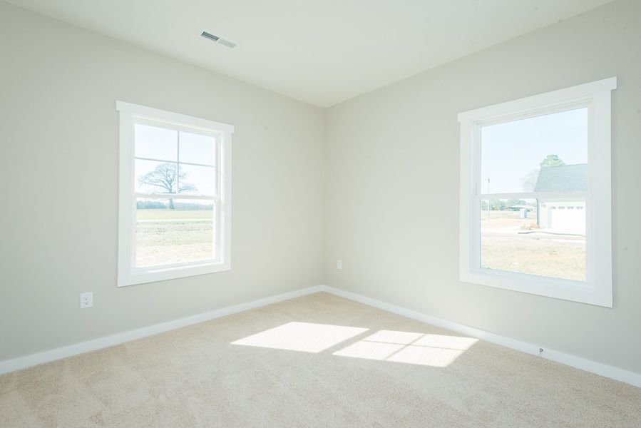 Representative unfurnished interior of a home built from the Harrison by Foundation Home Builders LLC in Old Hickory Crossing, Mocksville (Image 25). Representative unfurnished interior of a home built from the Harrison by Foundation Home Builders LLC in Old Hickory Crossing, Mocksville (Image 25).