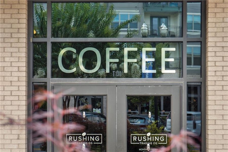 2D floor plan layout of this home in Millcroft Townhomes, Buford, GA (Image 3).