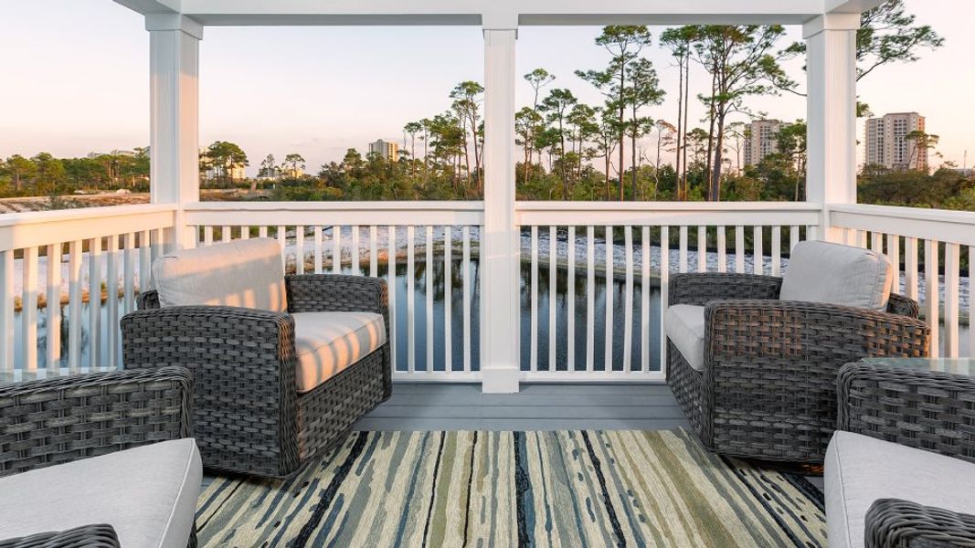 Sabal Palm Covered Patio