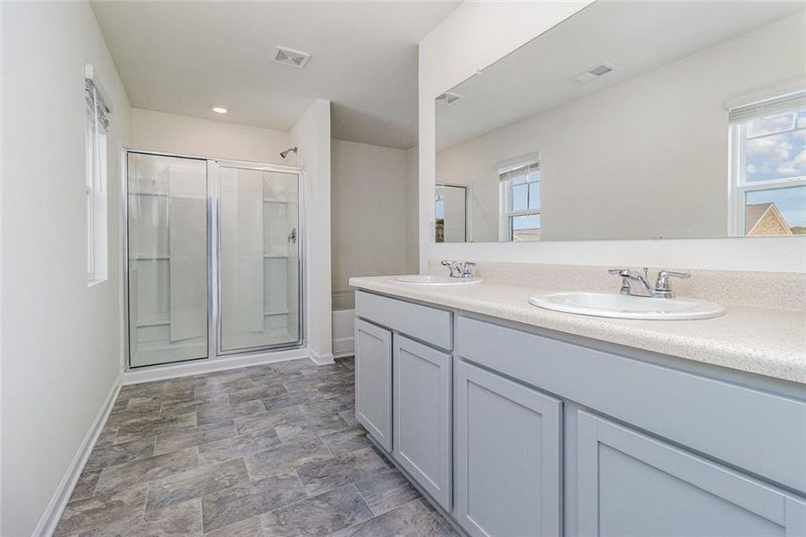 Furnished interior view inside a new home in Broder Farm, Stockbridge (Image 27).