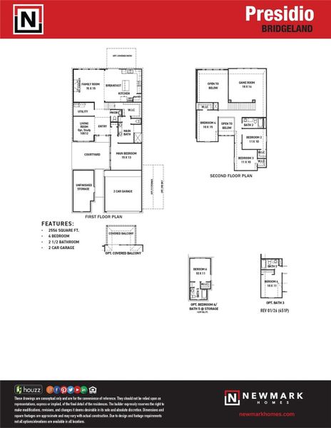 2D floor plan layout of this home in , Cypress, TX (Image 4). 2D floor plan layout of this home in , Cypress, TX (Image 4).