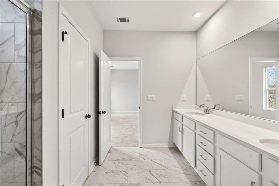 Furnished interior view inside a new home in , Lawrenceville (Image 16). Furnished interior view inside a new home in , Lawrenceville (Image 16).