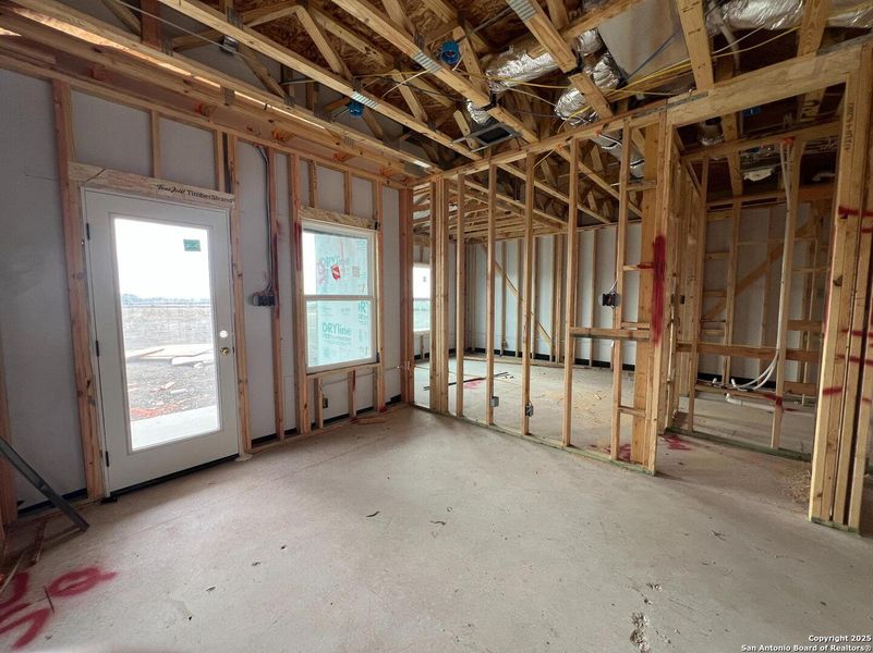 In-progress construction of a new home in Nopal Valley, San Antonio, TX (Image 18).