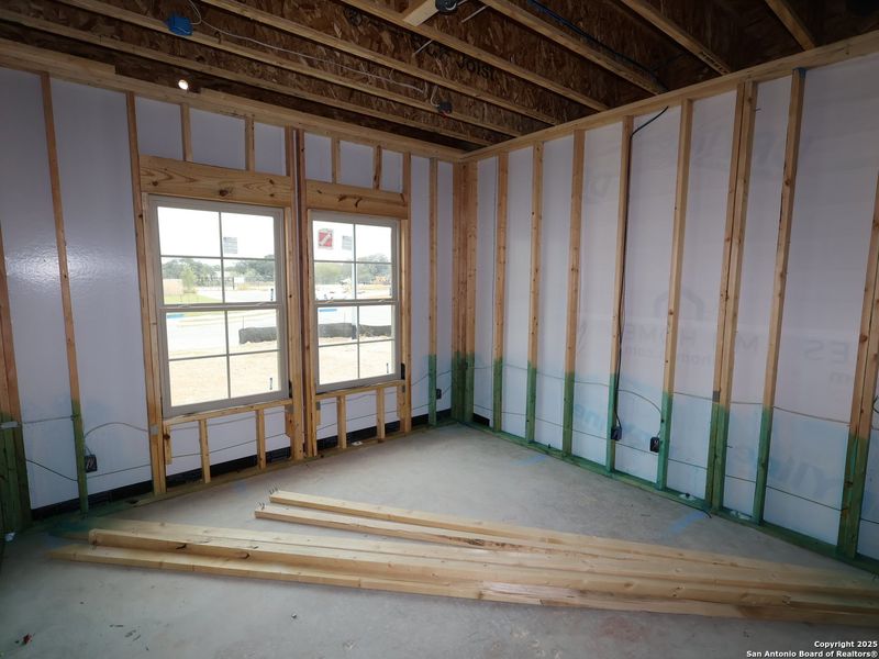In-progress construction of a new home in Winding Brook, San Antonio, TX (Image 18).
