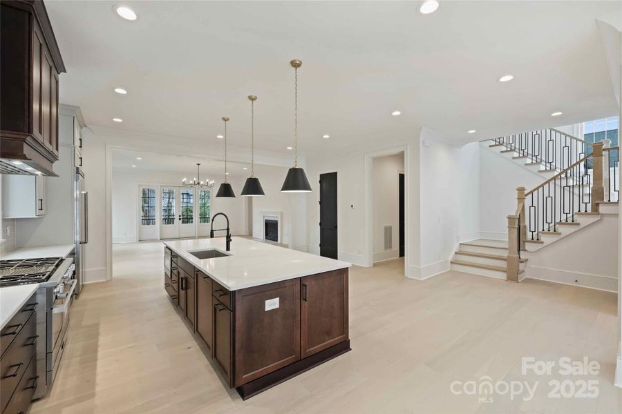 Furnished interior view inside a new home in , Charlotte (Image 4).