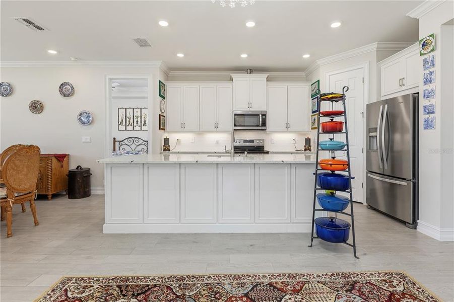 Furnished interior view inside a new home in , Nokomis (Image 11).