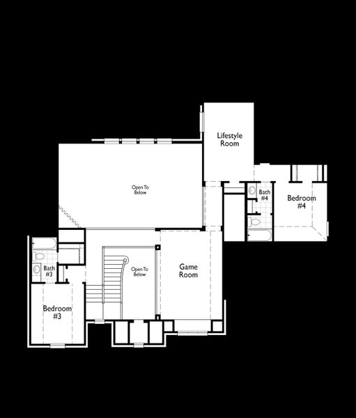 Upstairs Floor Plan