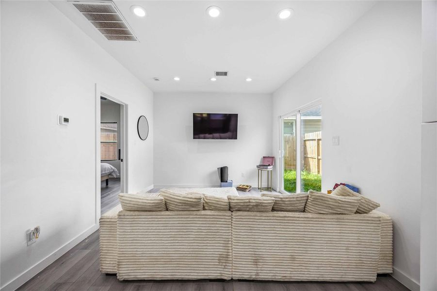 Furnished interior view inside a new home in , Houston (Image 9).