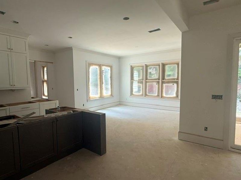 In-progress construction of a new home in , Atlanta, GA (Image 3).