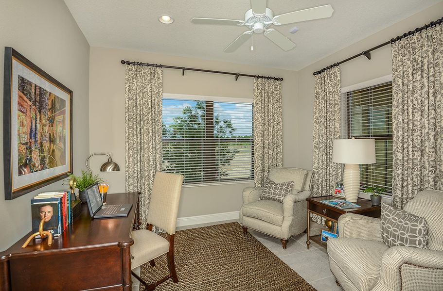 Furnished interior view inside a new home in Grand Palm, Venice (Image 10).