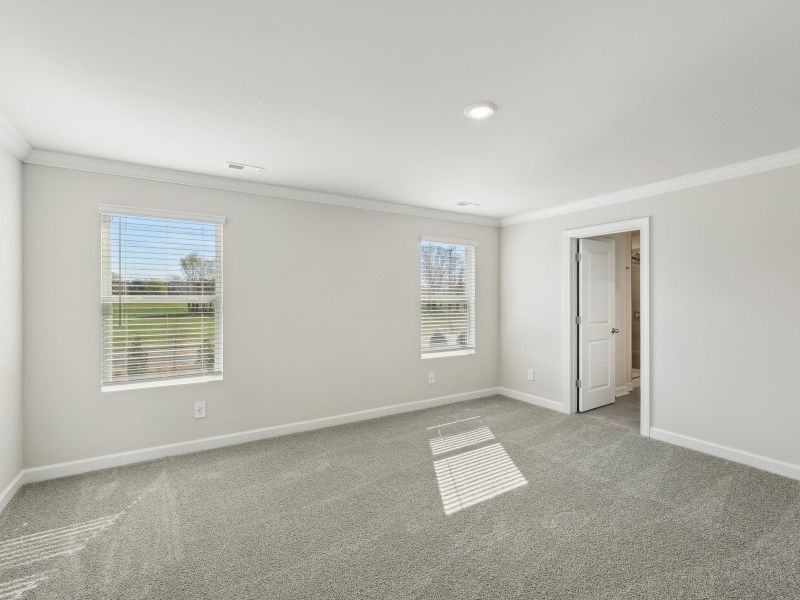 Spacious, unfurnished interior of a new home in Harper Landing, Stanley (Image 19).