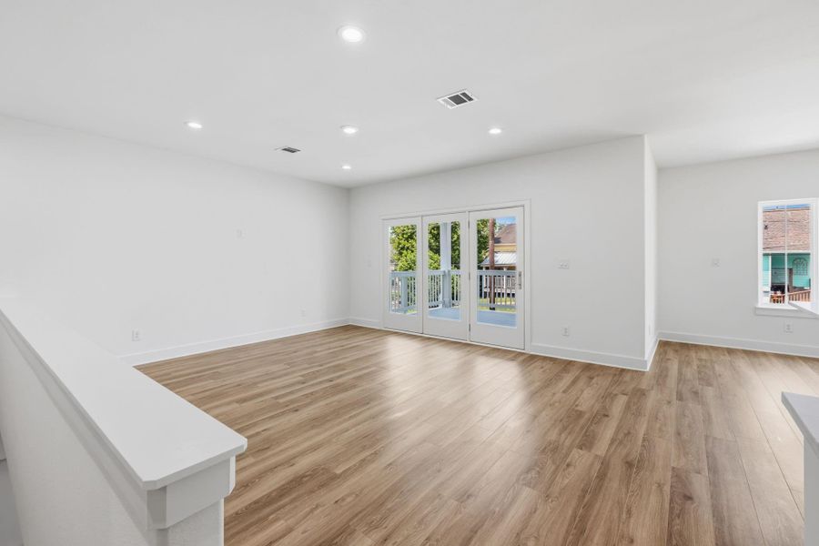 Spacious, unfurnished interior of a new home in , Clear Lake Shores (Image 18). Spacious, unfurnished interior of a new home in , Clear Lake Shores (Image 18).