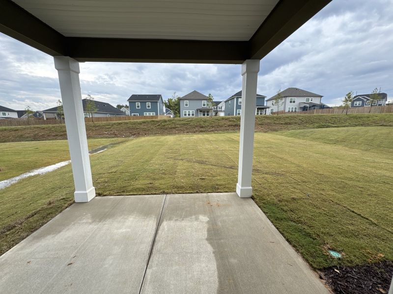Exterior details and patio area of a home in Tillery Park, Grovetown (Image 4).