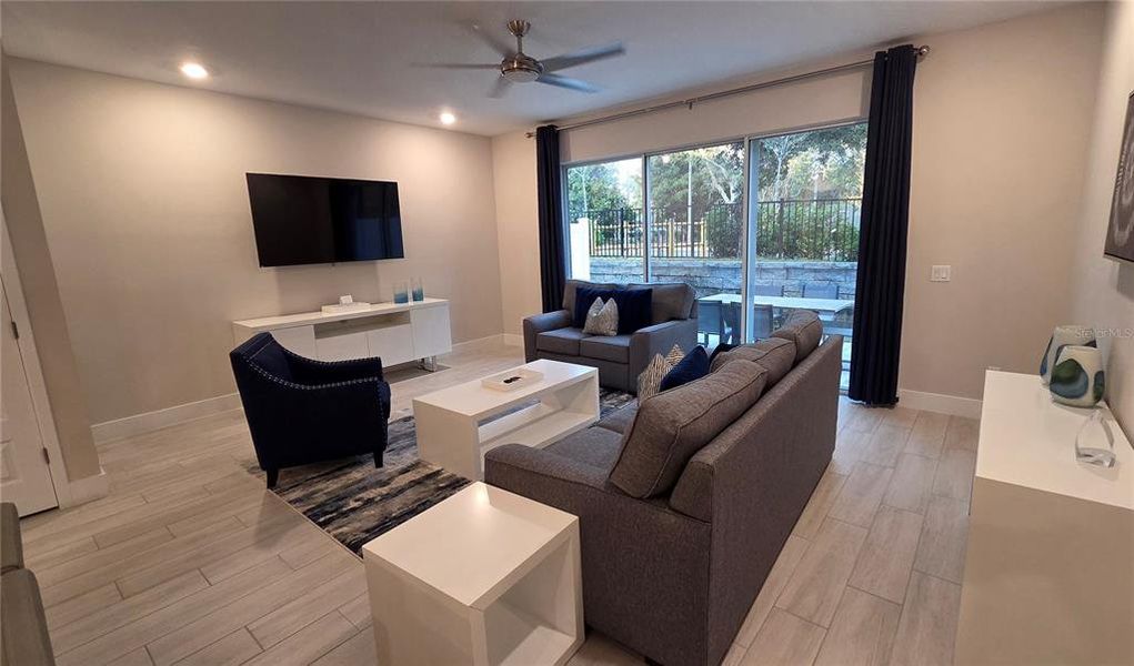 Furnished interior view inside a new home in , Reunion (Image 11).