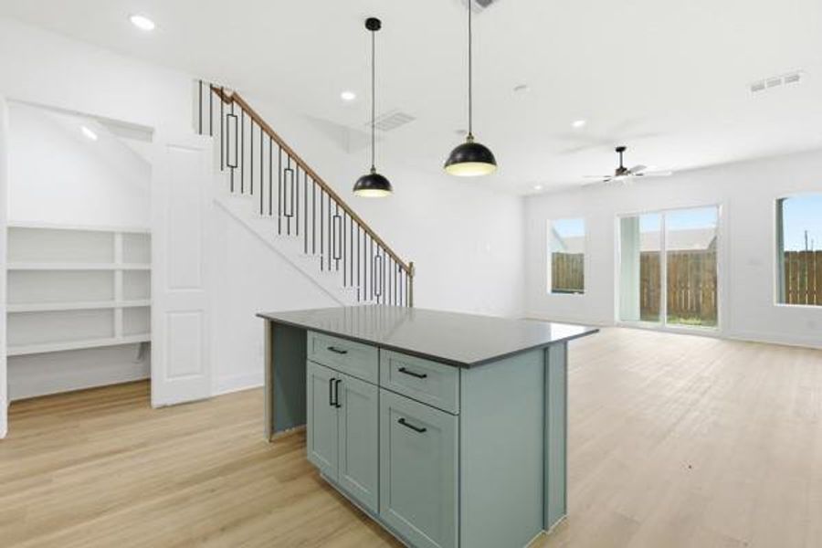 Furnished interior view inside a new home in , Houston (Image 12). Furnished interior view inside a new home in , Houston (Image 12).