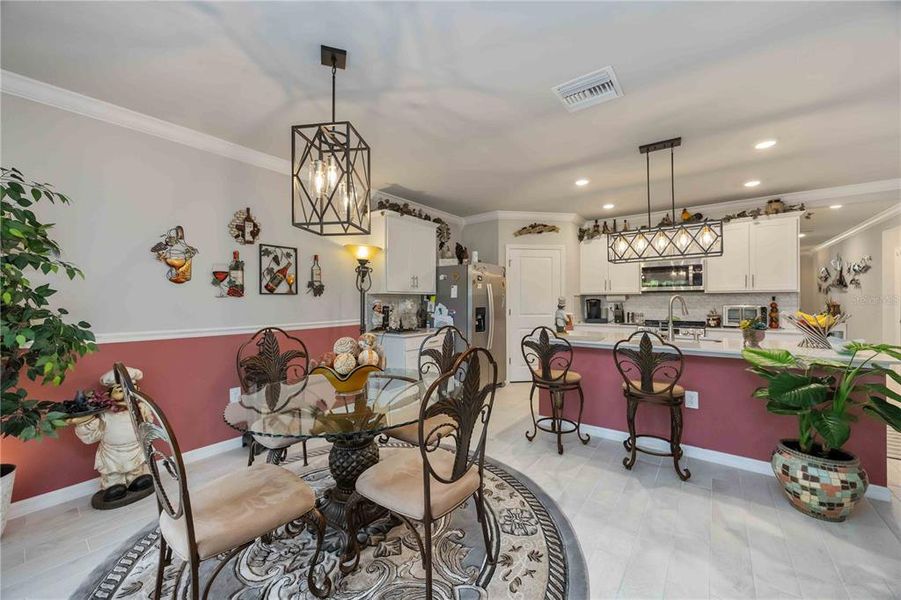 Furnished interior view inside a new home in Burnt Store Village, Punta Gorda (Image 7).