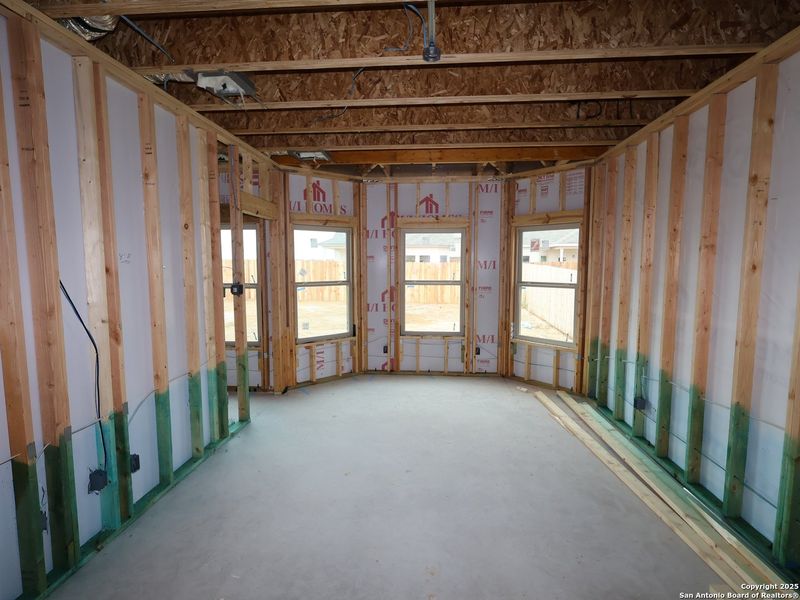 In-progress construction of a new home in Winding Brook, San Antonio, TX (Image 16).