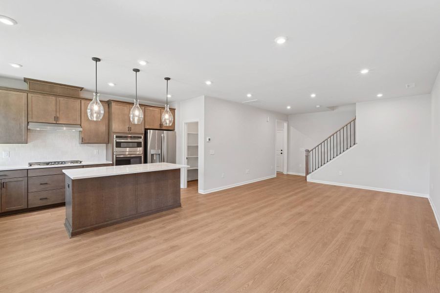 Representative furnished interior of a home built from the Wilson by Tri Pointe Homes in The Townes at NoVi, Pittsboro (Image 32).