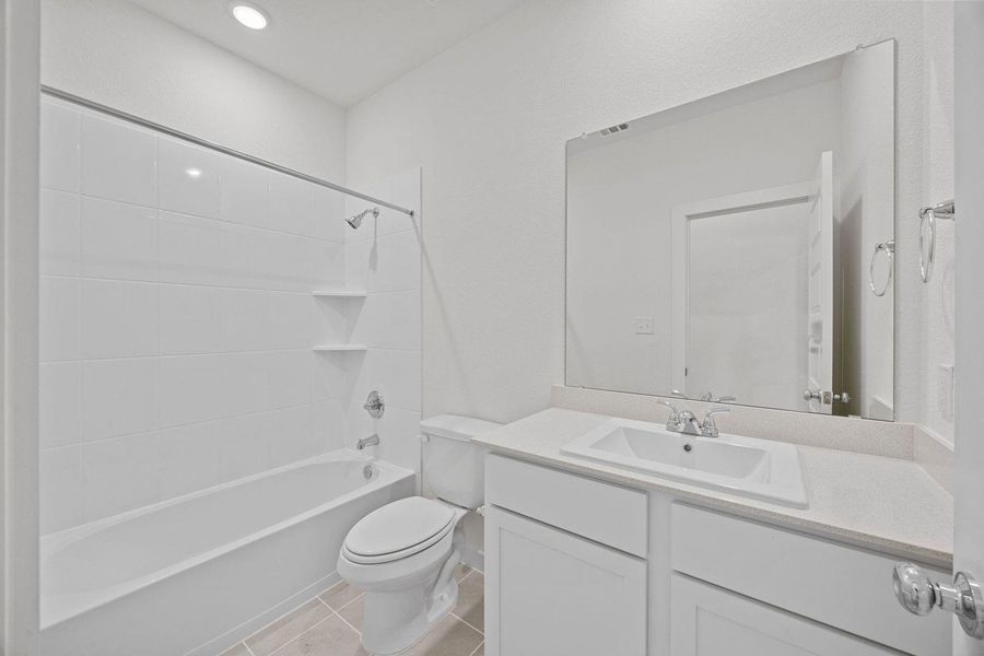 Furnished interior view inside a new home in Prairie Winds, Hutto (Image 9).
