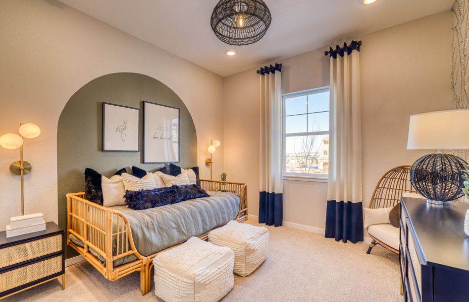 Furnished interior view inside a new home in Sterling Ranch, Littleton (Image 22). Furnished interior view inside a new home in Sterling Ranch, Littleton (Image 22).