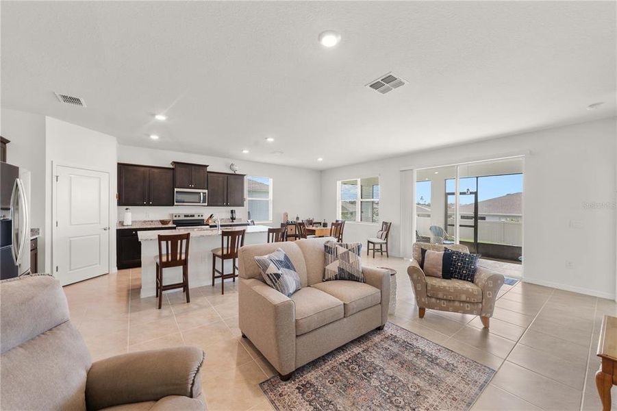 Furnished interior view inside a new home in JB Ranch, Ocala (Image 14).
