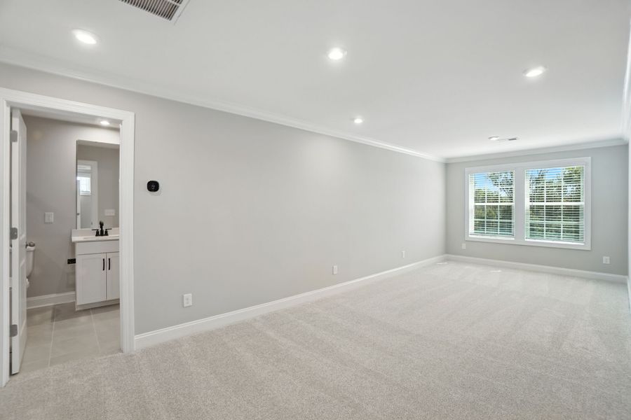 Representative unfurnished interior of a home built from the Duke by Mattamy Homes in The Townes at Wade Ardrey, Charlotte (Image 34). Representative unfurnished interior of a home built from the Duke by Mattamy Homes in The Townes at Wade Ardrey, Charlotte (Image 34).