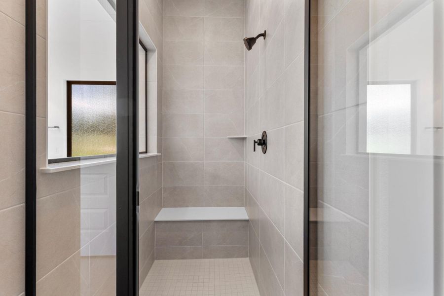Walk-in shower in Primary Bath Walk-in shower in Primary Bath