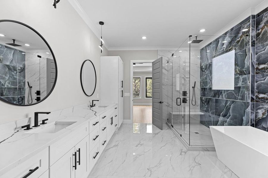 Furnished interior view inside a new home in , Jefferson (Image 18).