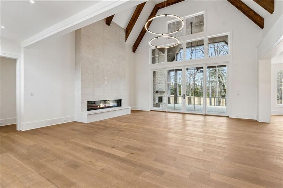 Spacious, unfurnished interior of a new home in , Suwanee (Image 25).