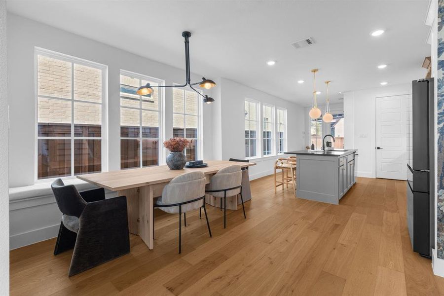 Furnished interior view inside a new home in , Frisco (Image 5).