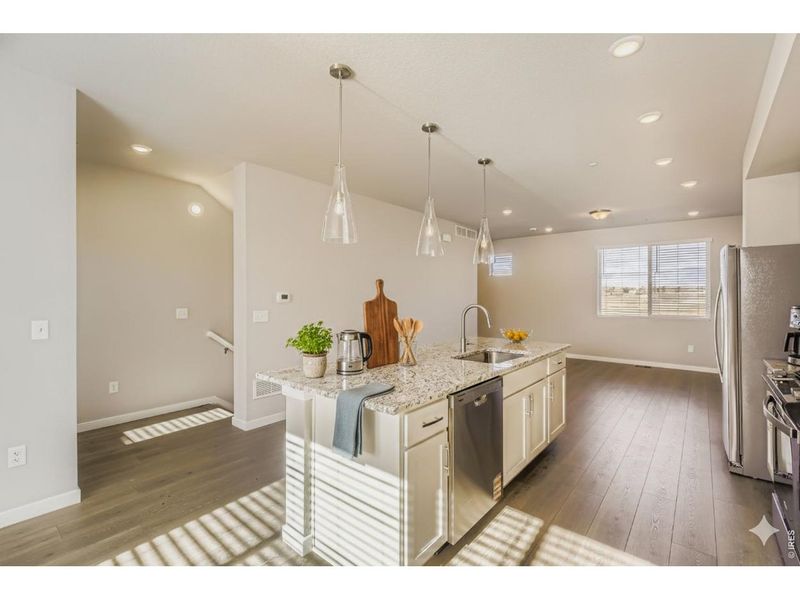 Furnished interior view inside a new home in , Fort Collins (Image 8).