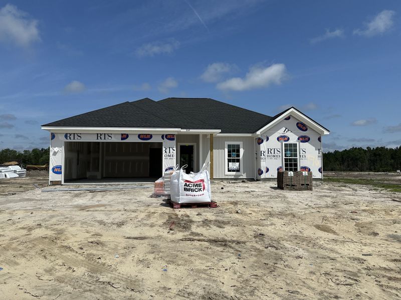 In-progress construction of a new home in Doctor's Creek, Ludowici, GA (Image 4). In-progress construction of a new home in Doctor's Creek, Ludowici, GA (Image 4).