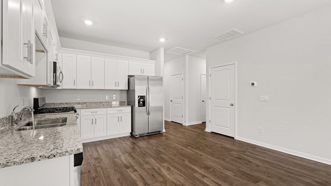 Representative furnished interior of a home built from the Sullivan by D.R. Horton in Bellemeade Landing, Augusta (Image 6). Representative furnished interior of a home built from the Sullivan by D.R. Horton in Bellemeade Landing, Augusta (Image 6).