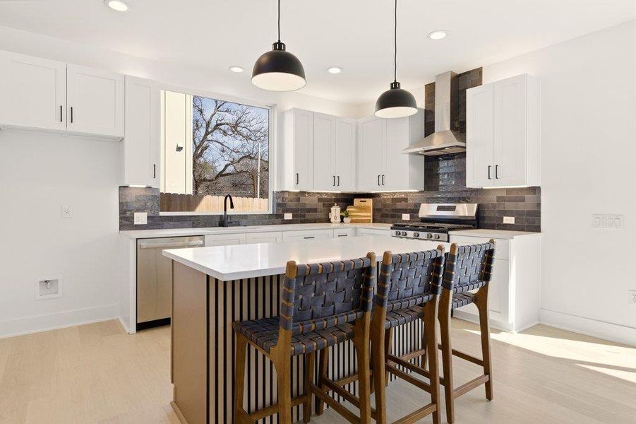 Furnished interior view inside a new home in , Austin (Image 13).
