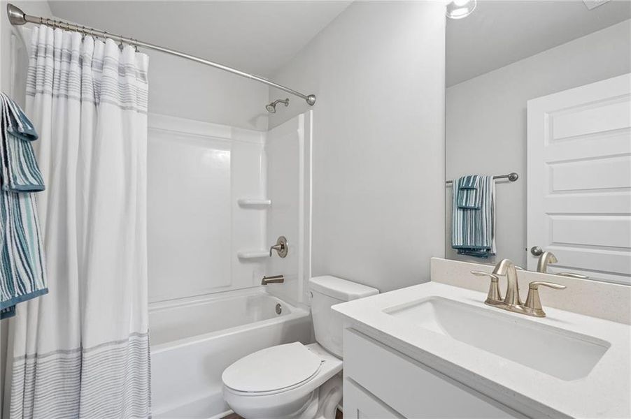 Furnished interior view inside a new home in Windmill Park, Carrollton (Image 25). Furnished interior view inside a new home in Windmill Park, Carrollton (Image 25).