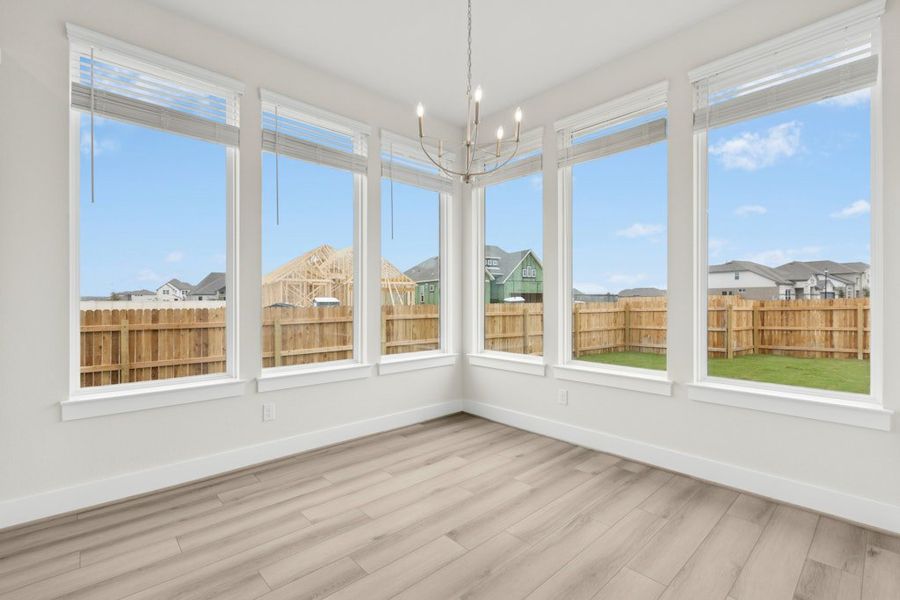 Spacious, unfurnished interior of a new home in Blackhawk, Pflugerville (Image 19).