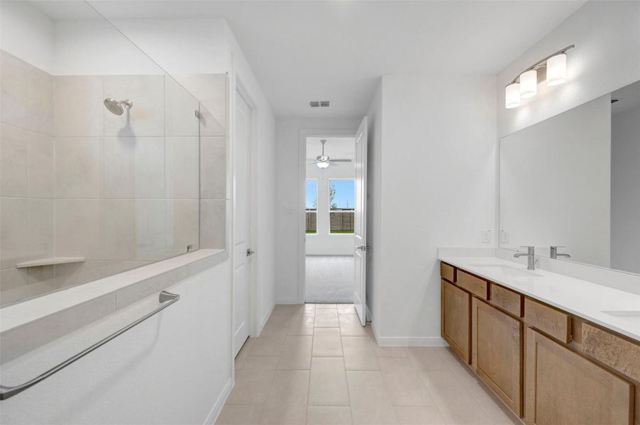 Furnished interior view inside a new home in Legacy - Retreat Collection, League City (Image 12).