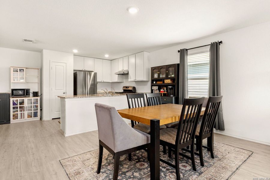 Furnished interior view inside a new home in Vista Point, San Antonio (Image 11).