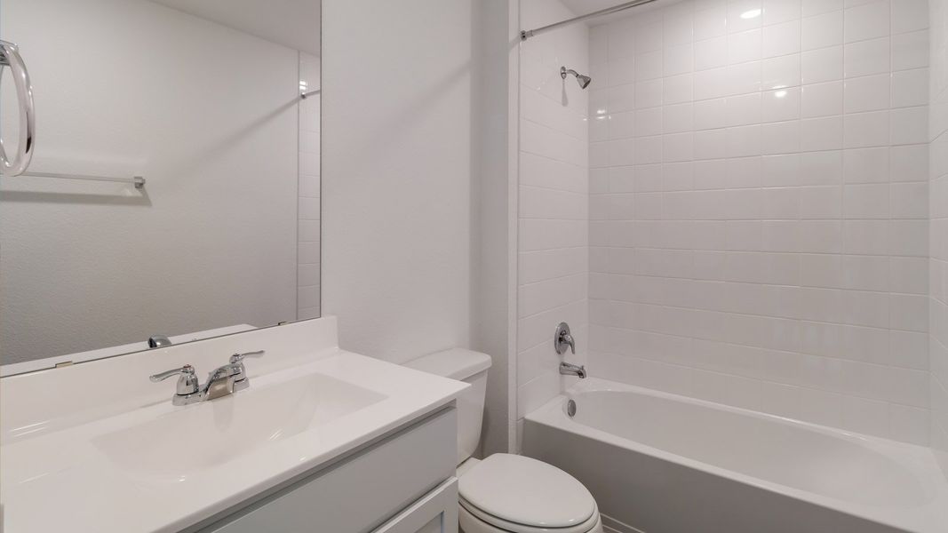 Representative furnished interior of a home built from the The Ivory by D.R. Horton in Marigold, Kyle (Image 7). Representative furnished interior of a home built from the The Ivory by D.R. Horton in Marigold, Kyle (Image 7).