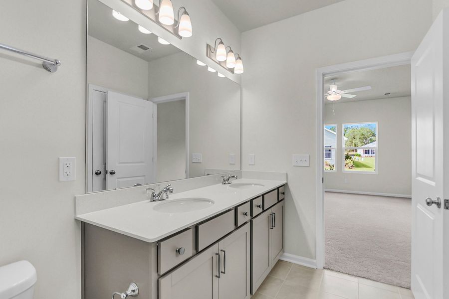 Furnished interior view inside a new home in Fairway Woods at Wyboo, Manning (Image 9). Furnished interior view inside a new home in Fairway Woods at Wyboo, Manning (Image 9).