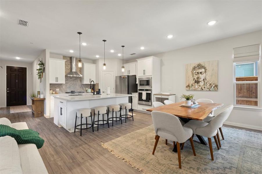 Furnished interior view inside a new home in Merritt Village, Rowlett (Image 23).