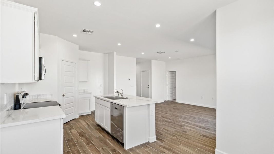 Furnished interior view inside a new home in Entrada Del Oro, Gold Canyon (Image 9).