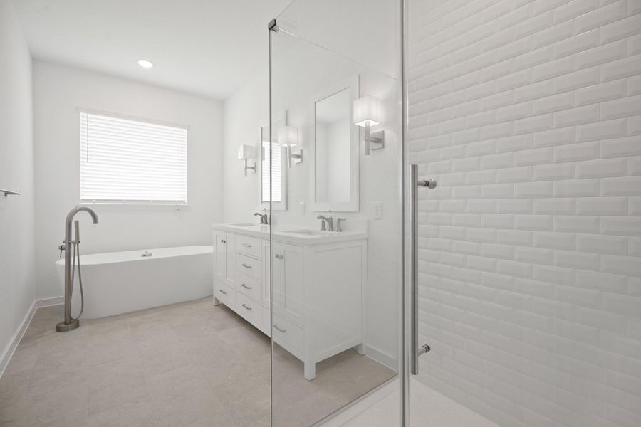 Spa-like primary bath