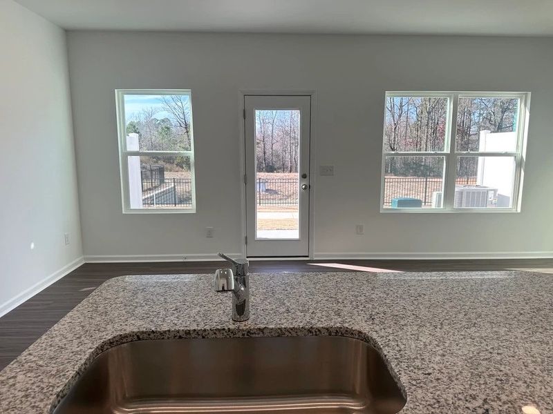 Breakfast Area - Sleek and light-filled with subtle drama. Breakfast Area - Sleek and light-filled with subtle drama.