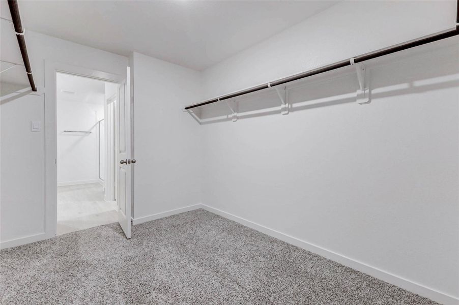 Primary Bedroom - Walk in closet