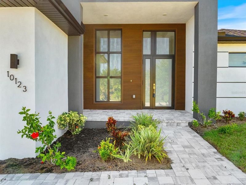 Exterior details and patio area of a home in , Port Charlotte (Image 23). Exterior details and patio area of a home in , Port Charlotte (Image 23).