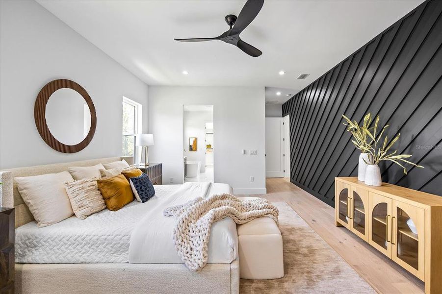 Furnished interior view inside a new home in , Tampa (Image 16).