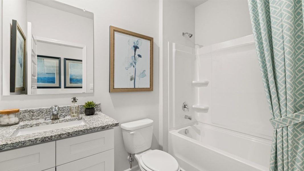 Representative furnished interior of a home built from the Calloway 3 by D.R. Horton in Bellemeade Landing, Augusta (Image 27). Representative furnished interior of a home built from the Calloway 3 by D.R. Horton in Bellemeade Landing, Augusta (Image 27).