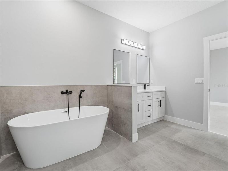 Furnished interior view inside a new home in , Port Charlotte (Image 16). Furnished interior view inside a new home in , Port Charlotte (Image 16).